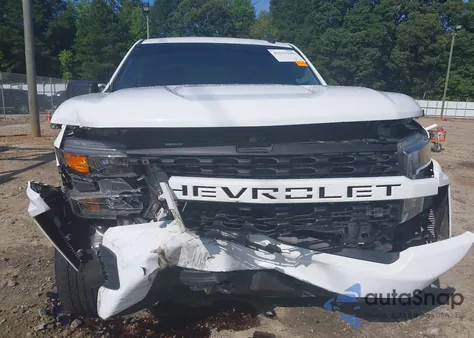 2020 Chevrolet Silverado 1500 2Wd Short Bed Custom z USA, uszkodzony, nr VIN 3GCPWBEF6LG455134